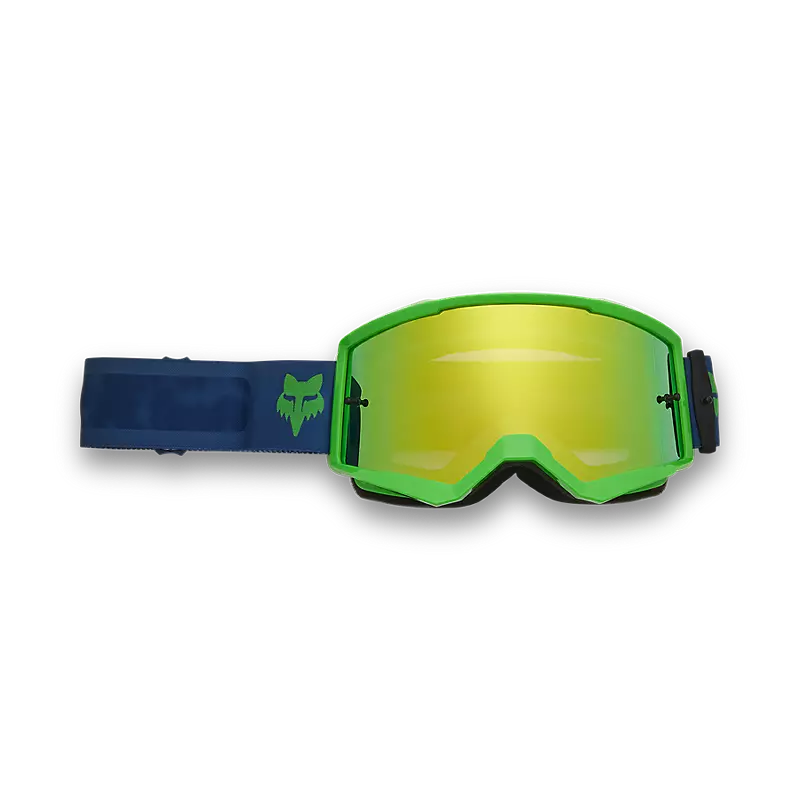 bicycle cleat resilience-Fox Racing Main Taunt Goggle - Spark - Navy