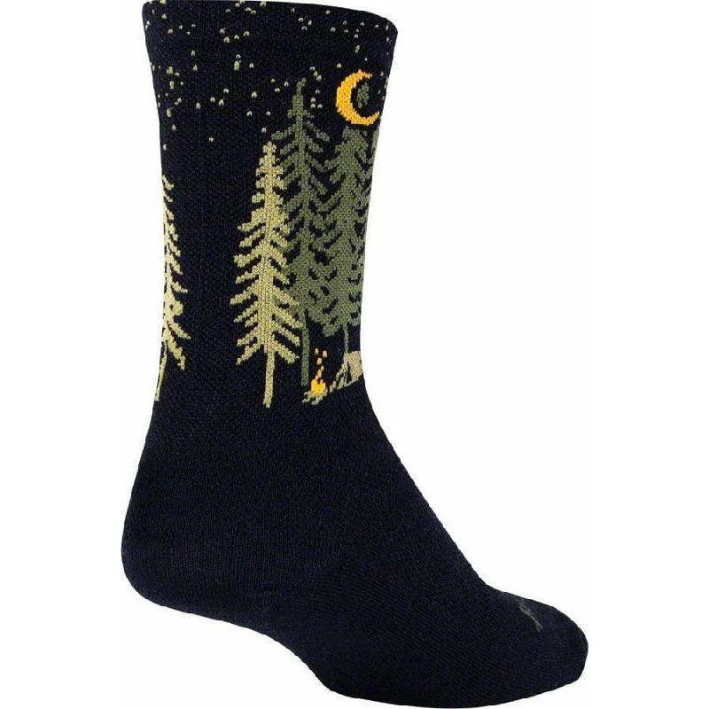 bicycle indoor signal-Wool Camper Bike Socks - 6 inch