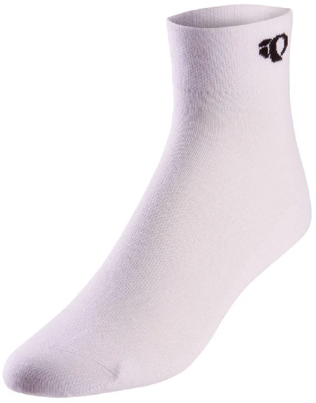 bicycle seatpost rigidity-Pearl Izumi Attack Sock - White