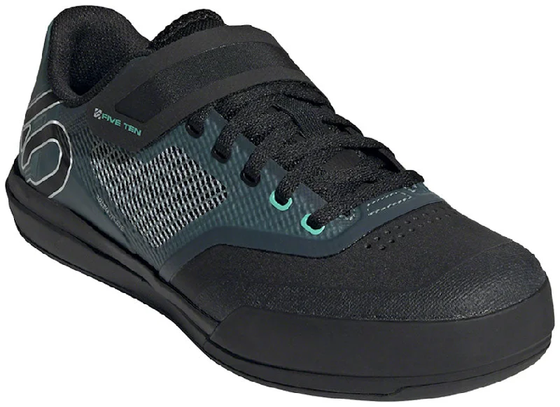 bicycle sidewall signal-Five Ten Hellcat Pro Mountain Clipless Shoes  -  Womens Core BLK/Crystal White/DGH Solid Gray 8.5