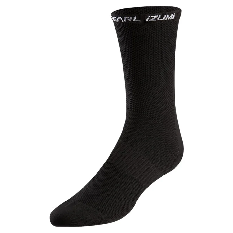 bicycle safety signal-Elite Tall Cycling Sock - Black