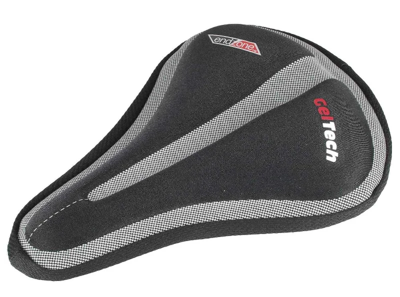 bicycle gear durability-VELO Endzone VLC-021-1 Professional Soft MTB Saddle Gel Seat Cover