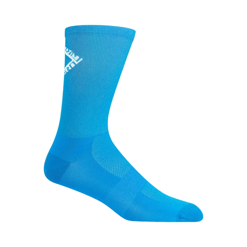 bicycle brake response-Giro Comp Racer 6" High Rise Sock - Ano Blue