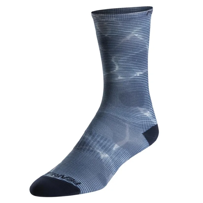 bicycle sidewall signal-Pro Tall Men's Mountain Bike Socks - Blue